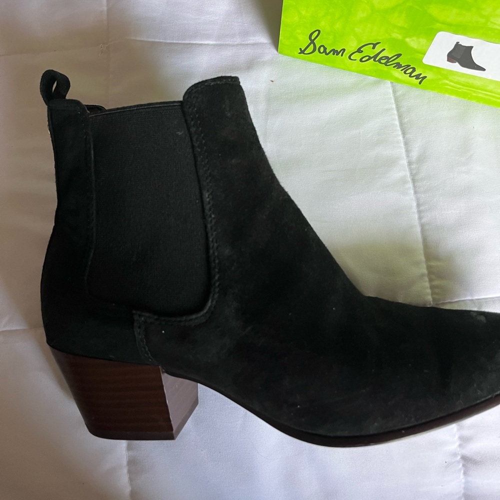 Sam Edelman Reesa Black Suede - Picture 5 of 5